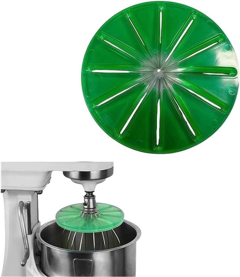 Siliconen Mixer Schraper Ontworpen voor Naadloze Integratie met Voor 4.5QT Stand Mixers en Voor Splash Guard Functionaliteit (B)