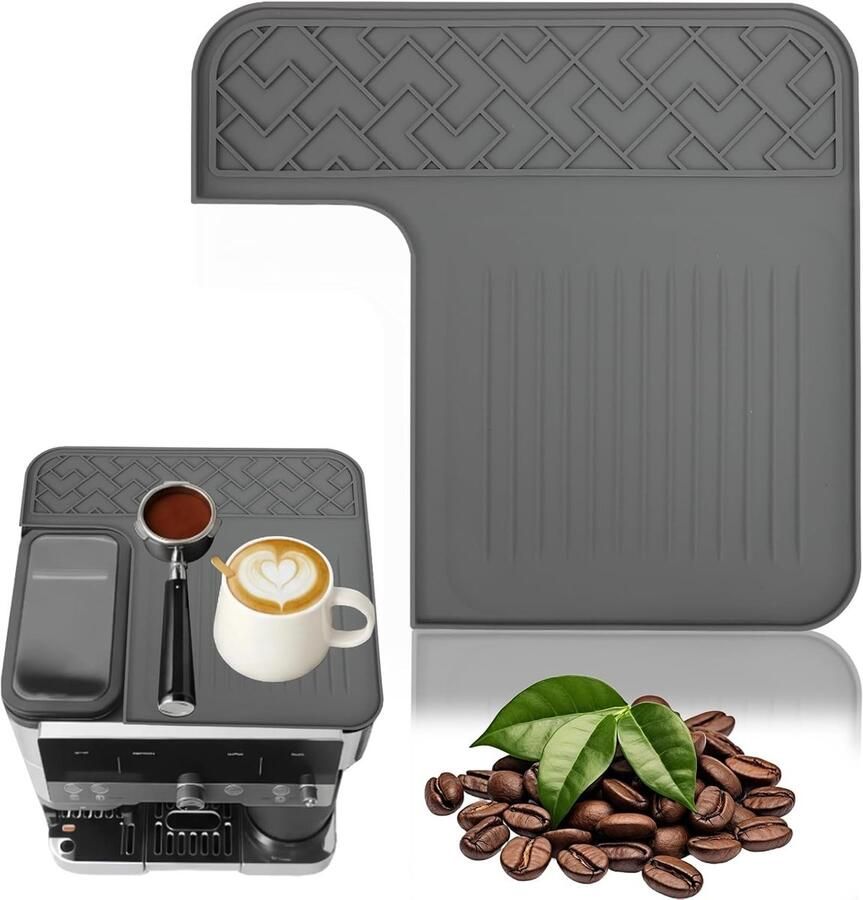 Siliconen Onderlegger voor Koffiemachines Beschermt Oppervlakken Krasbestendig Gemakkelijk Schoon te Maken en Waterdicht Geschikt voor Koffiemachine Accessoires