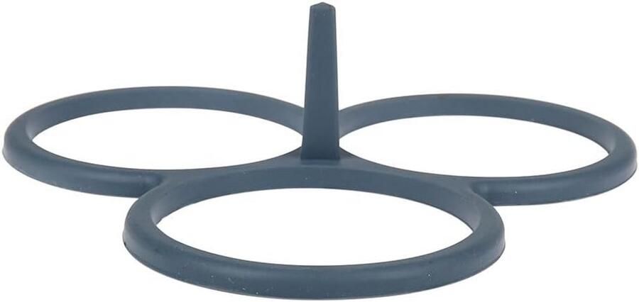 Siliconen Pannenkoeken Bakvorm voor 3 Pannenkoeken Antiaanbaklaag