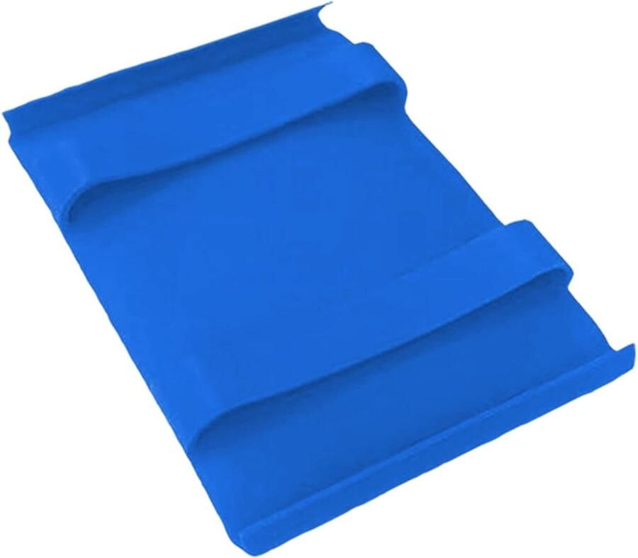 Siliconen Pot Handvat Hitteclip Gripper Veilig Koken Hittebestendig Materiaal 17.8x13.3cm Blauw