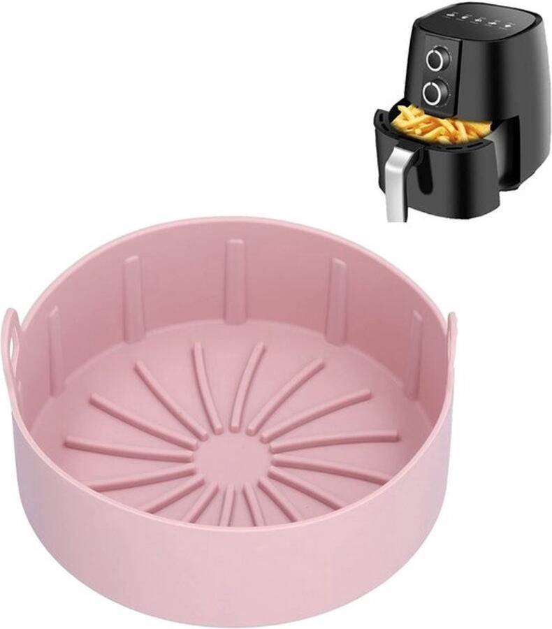 Siliconen Pot Veilig en Betrouwbaar Frituurmandje voor Frituurpan Hittebestendig Herbruikbaar Corrosiebestendig Geschikt voor temperaturen van -20°C tot 220°C Frituurmand