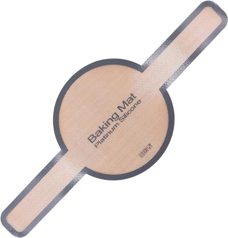 Siliconen Rechthoekig Bakmat met Antiaanbaklaag Geschikt voor Oven en Elektrisch Fornuis Makkelijk te Reinigen