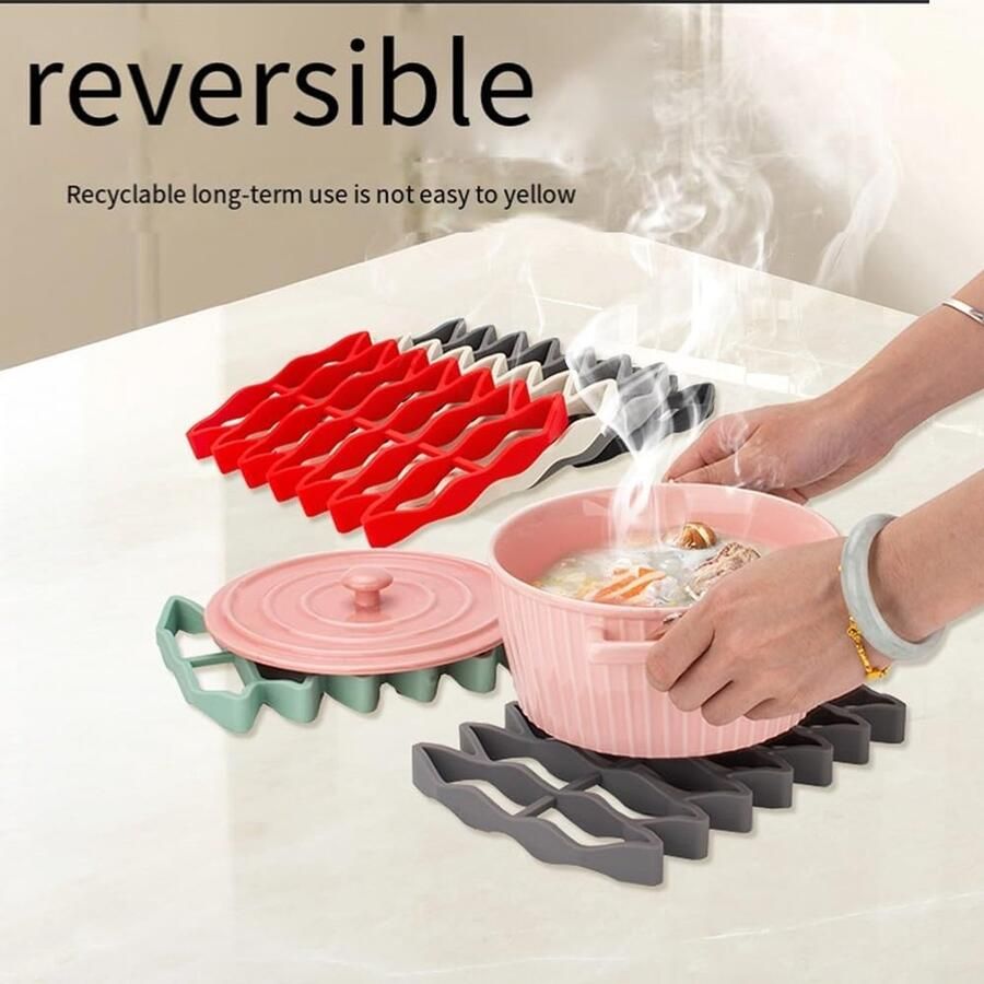 Siliconen Roosterrek Oven Grill Mat Gezond Koken Anti-aanbak Werking 23 x 15 cm Lichtgroen