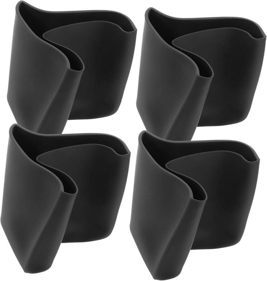 Siliconen Slowcooker Inzetstuk Herbruikbare Kookvoering Stoofschotels Maken Met Hittebestendige Divider 20x25x11 cm Zwart