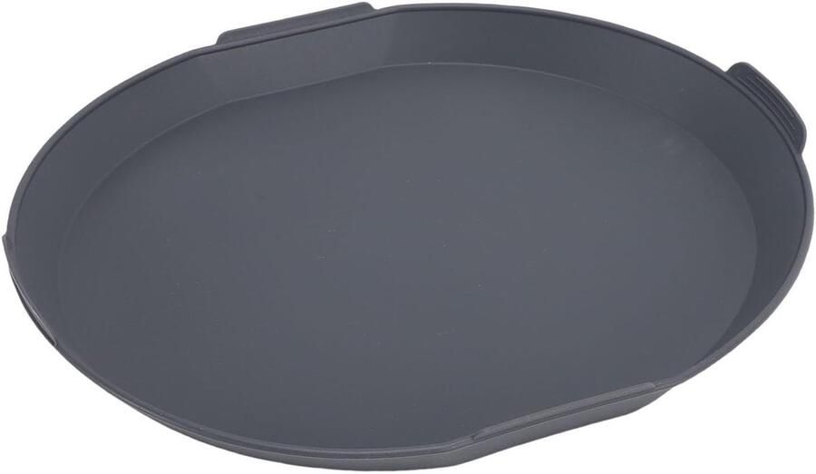 Siliconen Stoombak Bakpan Stoom Koken Grillen Voedselveilig Hittebestendig Multifunctioneel Grijs