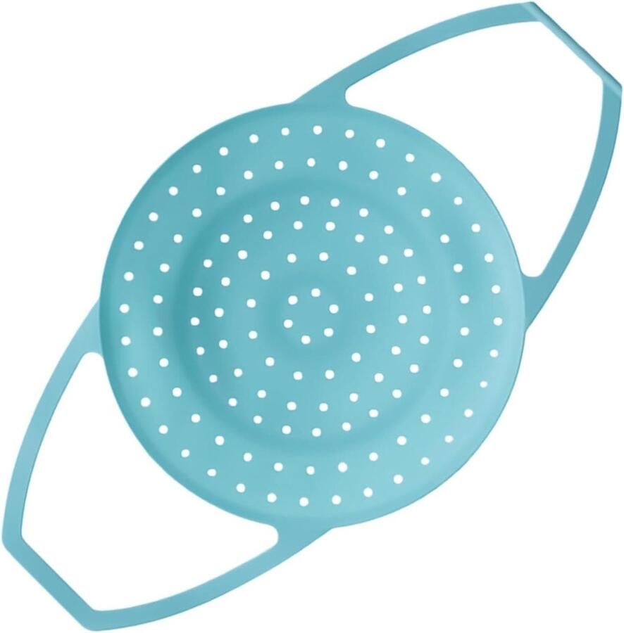 Siliconen Stoommand Plantaardige Stomer Gezond Koken Hittebestendig Materiaal Diameter 20 cm Meerkleurig