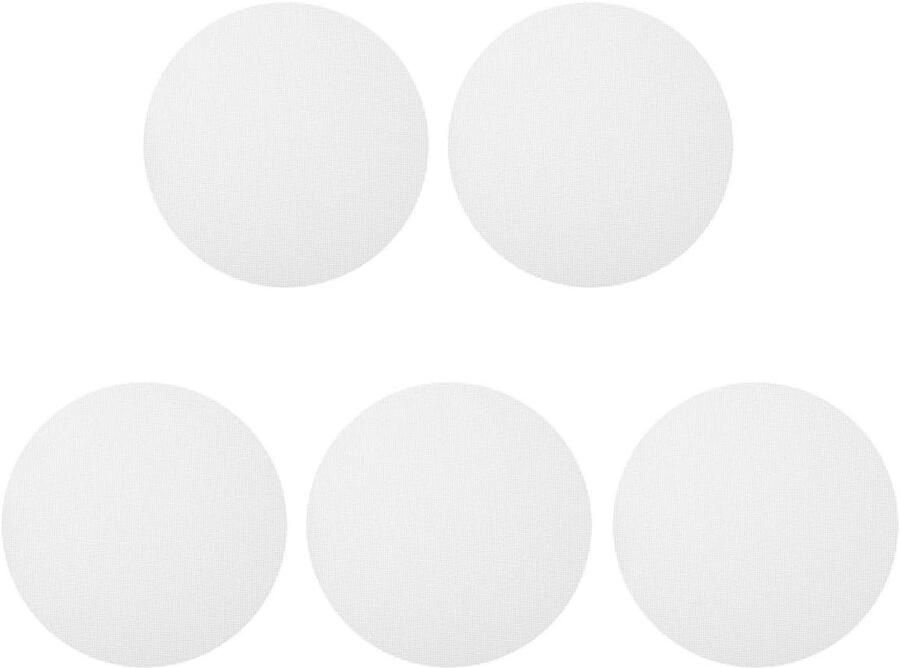 Siliconen Stoommatten Antiaanbak Pads Gestoomde Gerechten Maken Herbruikbaar Milieuvriendelijk 30x30 cm Wit