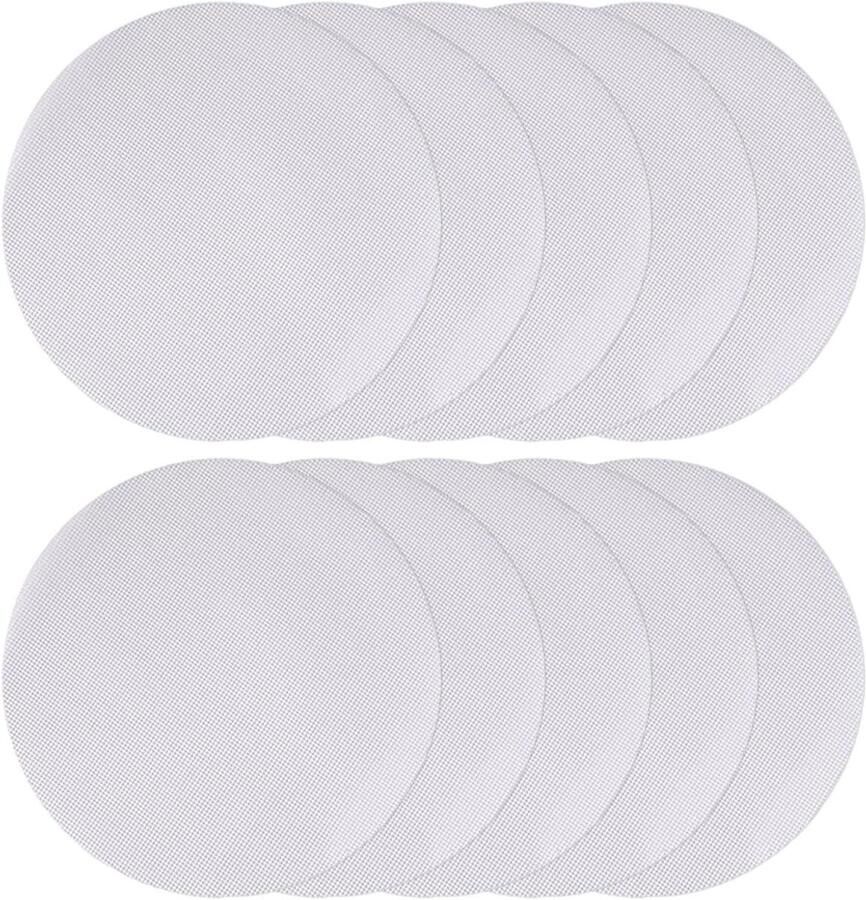 Siliconen Stoomschakelaars Ronde Pads Voorkomt Plakken Herbruikbaar en Milieuvriendelijk 25 cm Niet gespecificeerd