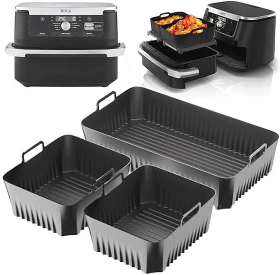 Siliconen voeringen voor Airfryer Grote Siliconen Air Fryer Liners voor 10 4L en 5 2L