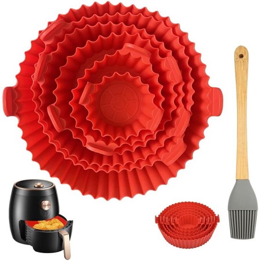 Allecto Bakvorm siliconen voor airfryer
