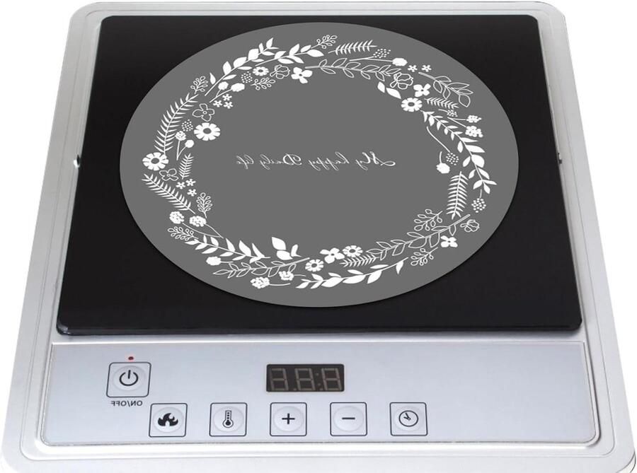 Siliconen Onderzetter Mat Hete Pads Beschermen Kookplaat Antislip Ontwerp 24 cm Grijs