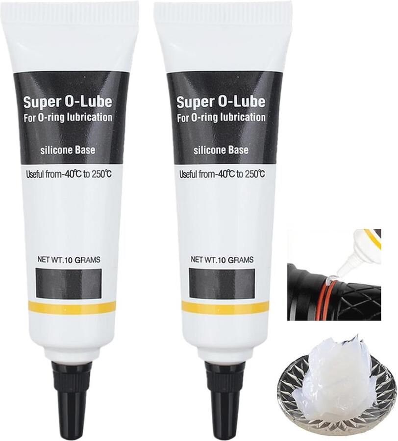 Siliconenvet voor Koffiemachines 2 Stuks 10g Waterdicht en Temperatuurbestendig