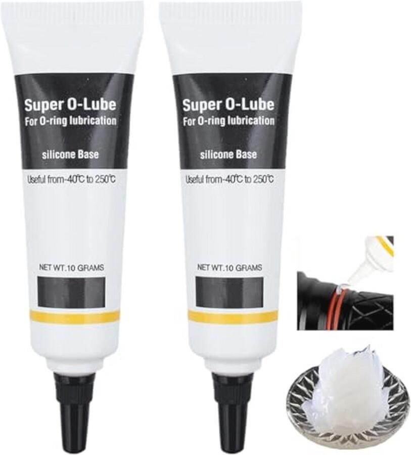 Siliconenvet voor Koffiemachines 2 Stuks 10g Waterdicht en Temperatuurbestendig