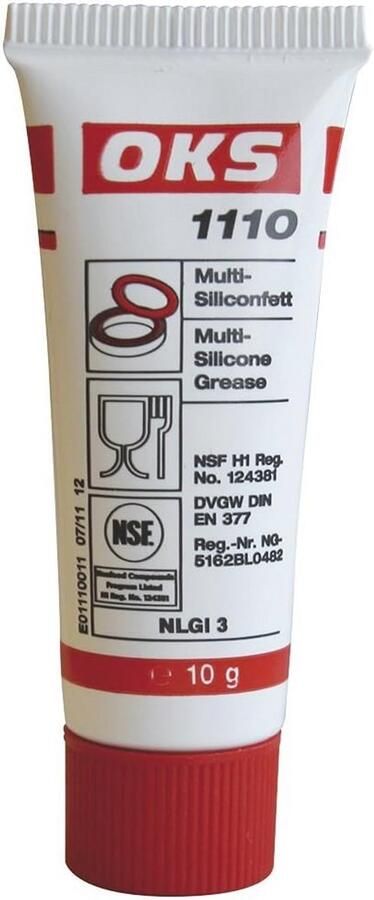 Siliconenvet voor koffiezetapparaten Universeel smeermiddel en afdichtmiddel 10 g