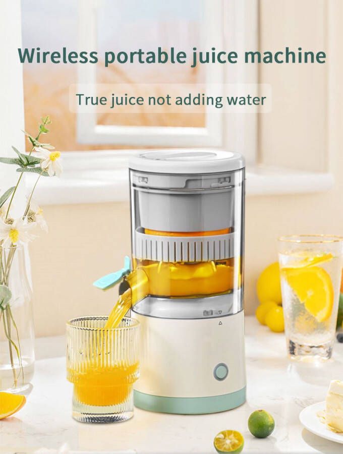 Sinaasappelpers elektrisch- citrus juicer- fruit perser- draadloze elektrische sinaasappelpers - Foto 1