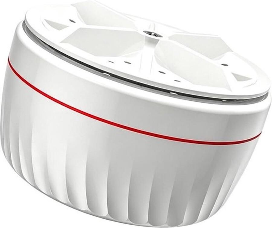 Slacentrifuge Groente reiniger Fruit en groente wassen Dieptereiniging met bubbels 12.5 x 12.5 x 6.8 cm