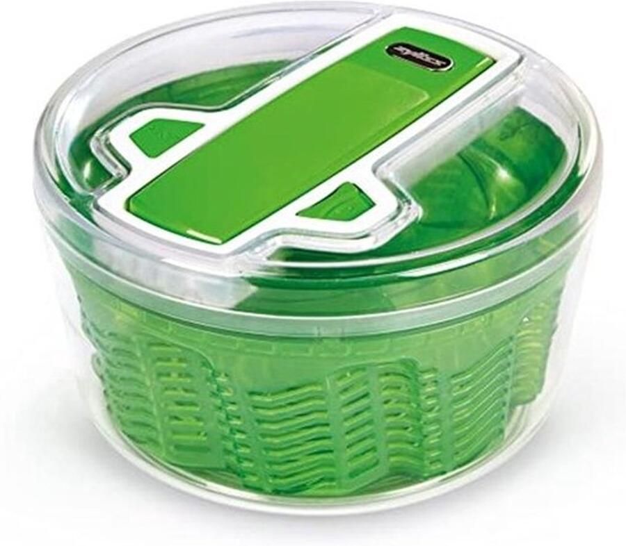 Slacentrifuge Groot Groente Spinner Salade Drogen Aqua Vent Technologie 26 x 26 x 15.4 cm Groen