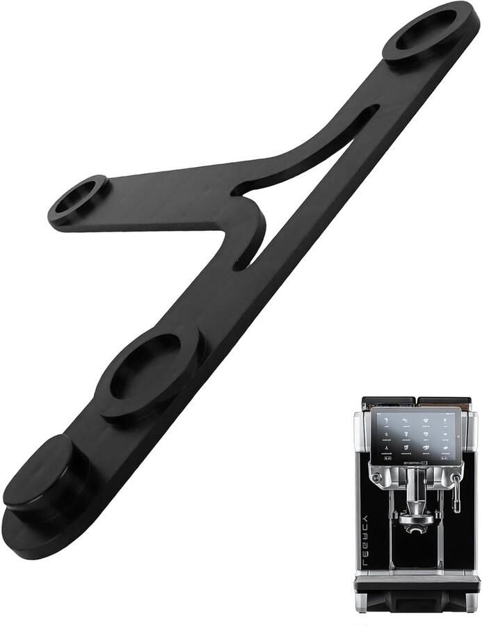 Sliding board voor keukenmachines antislip mat met Teflon slider beschermt de weegschaal en vergemakkelijkt verplaatsen zwart 29 x 26 cm