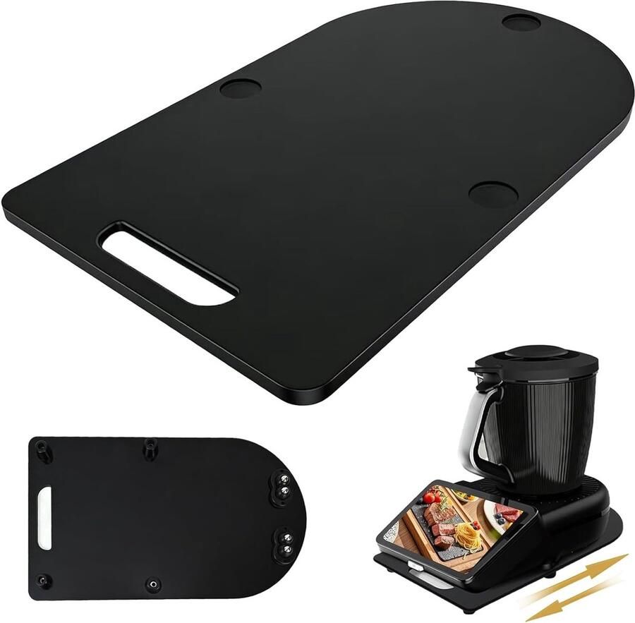 Sliding Board voor Thermomix TM7 en Koffiezetapparaat Keukenlade Inzetstuk Antislip Mat voor Mixers en Keukenapparatuur