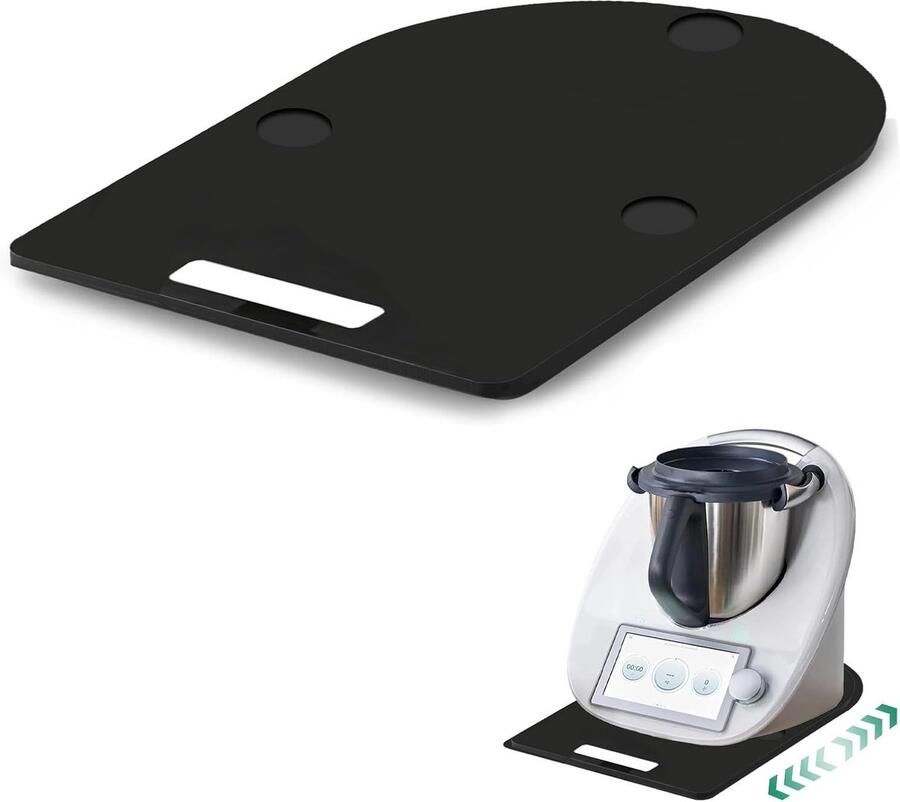 Sliding Board voor Thermomix TM7 Gemakkelijk te gebruiken schuifplaat antislip mat en accessoires voor keukenmixers