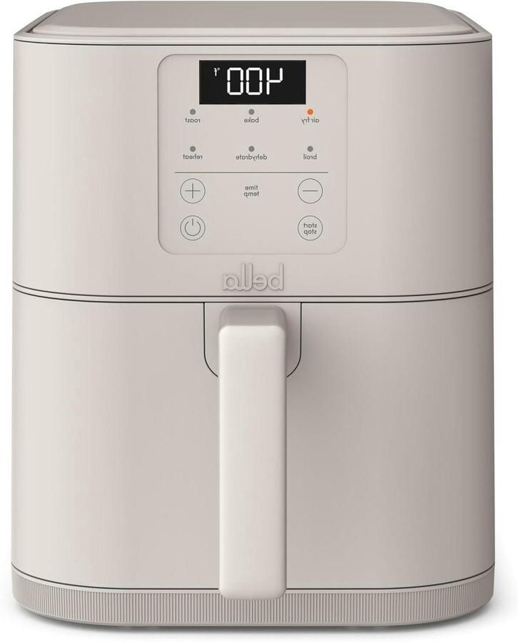 Slimme Airfryer Heteluchtfriteuse Gezond Frituren Keramische Coating 6 Kwarts Havermelk