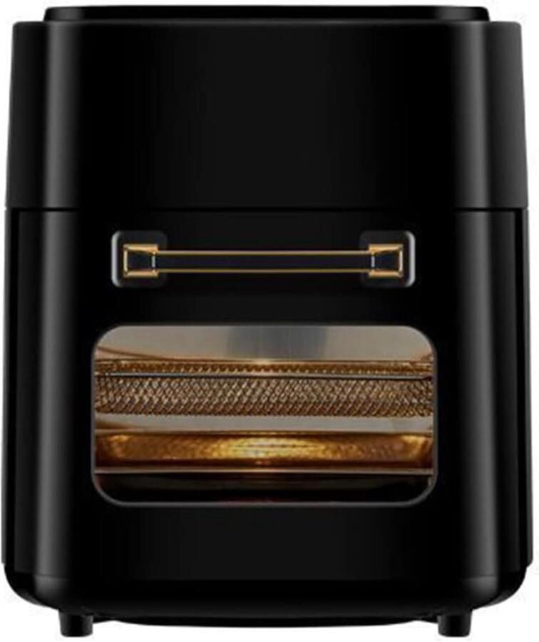 Slimme Airfryer Oven Heteluchtfriteuse Gezond Bakken Olievrije Bereiding 15 Liter Capaciteit Zwart