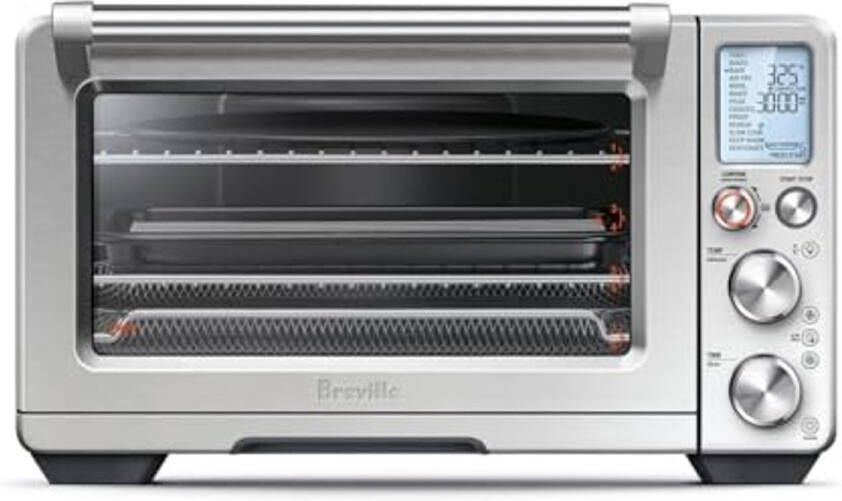 Slimme Airfryer Oven met Roestvrijstalen Afwerking Multifunctionele Aanrecht Oven