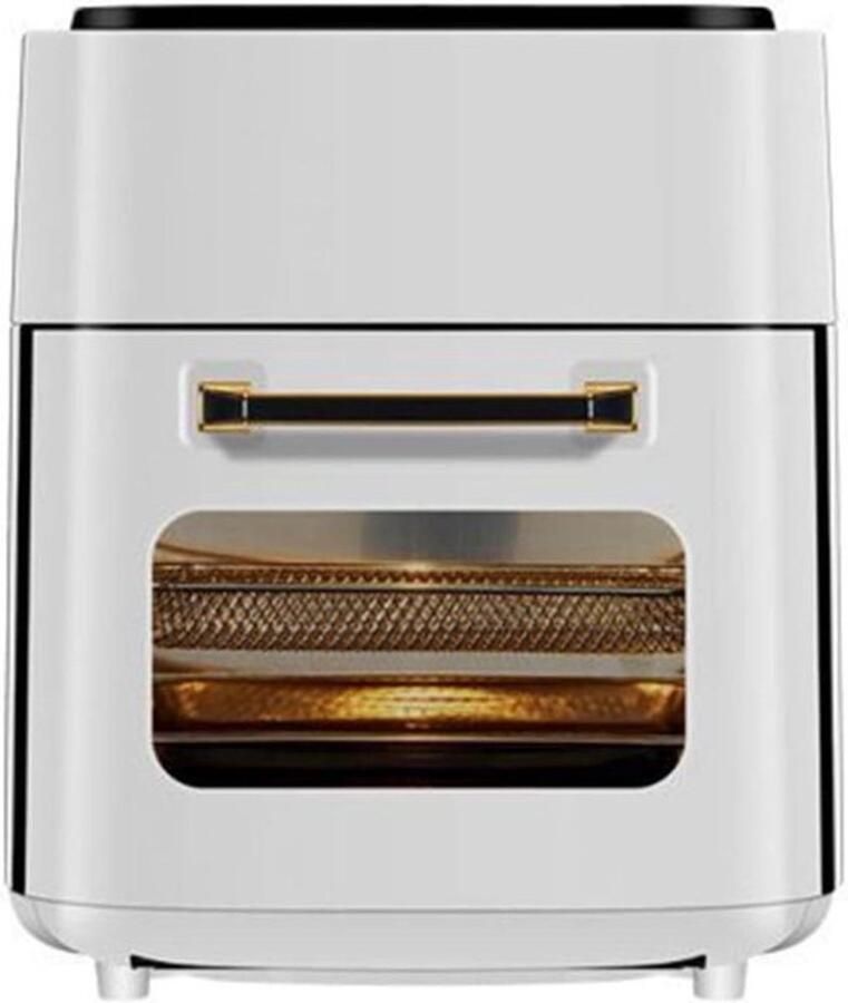 Slimme Heteluchtoven Airfryer Keukenmachine Gezond Koken Olievrij Bakken 15 Liter Capaciteit Zwart
