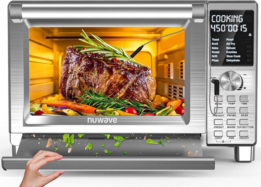 Slimme Ovens & Airfryer XXL met Verbeterde Ventilator en Temperatuurcontrole