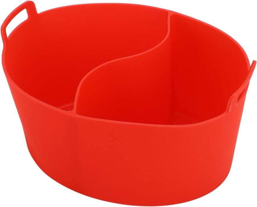 Slow Cooker Divider Dubbele Pot Liner Twee Maaltijden Koken Voedselveilig Siliconen