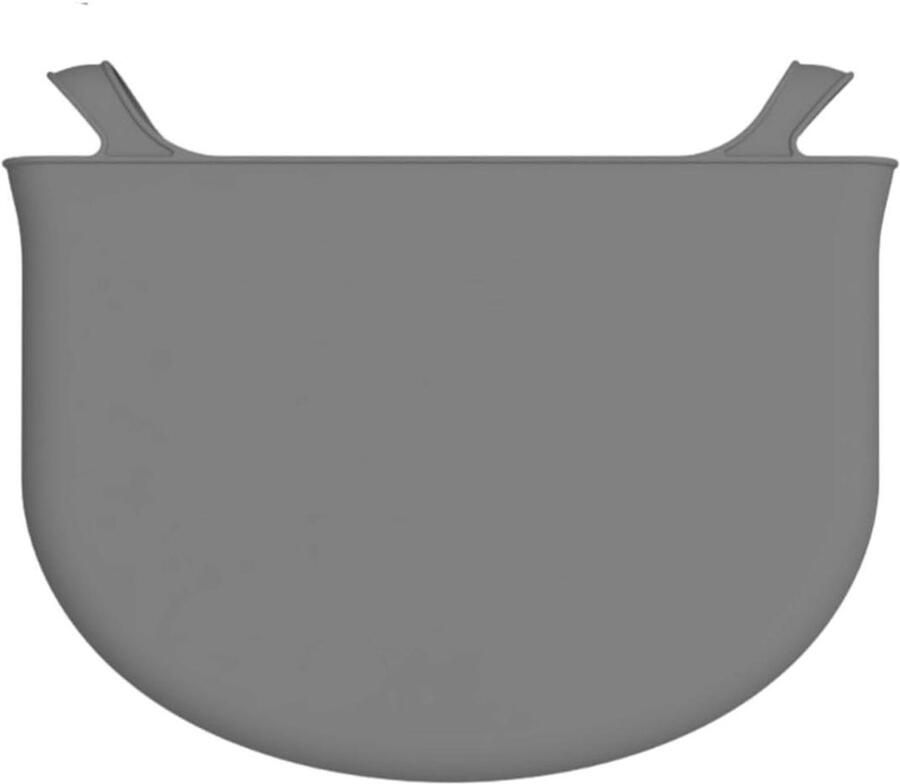 Slow Cooker Liner Pot Beschermer Gemakkelijk Koken Hittebestendig Siliconen 6QT en 8QT Grijs