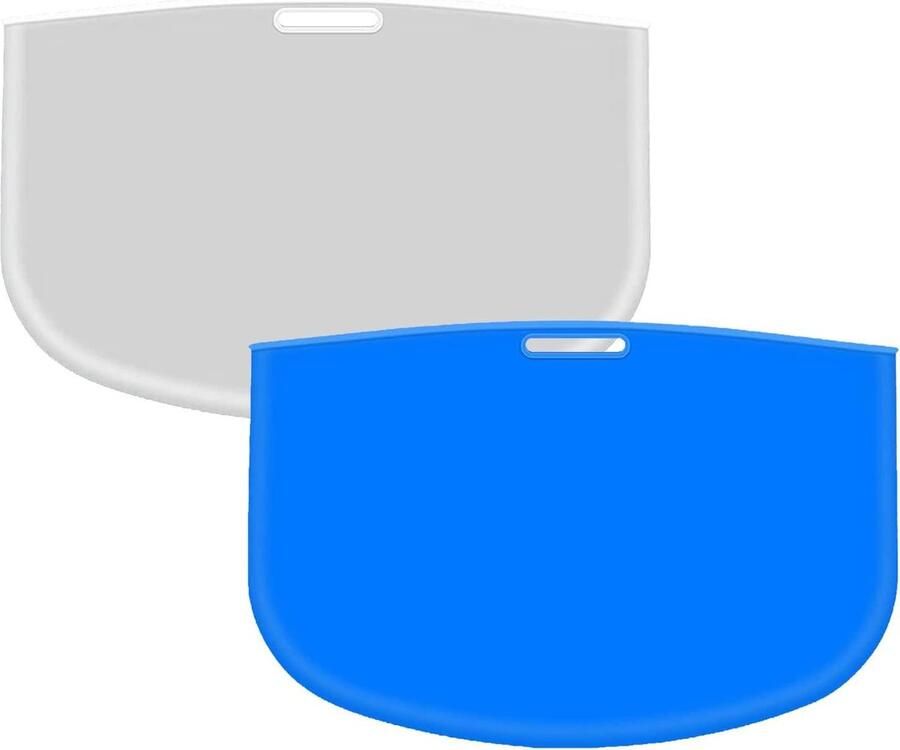 Slow Cooker Liners Kookzakken Sudderpot Voedsel Bereiden Herbruikbaar Hittebestendig 47.5 x 31 cm Grijs Blauw