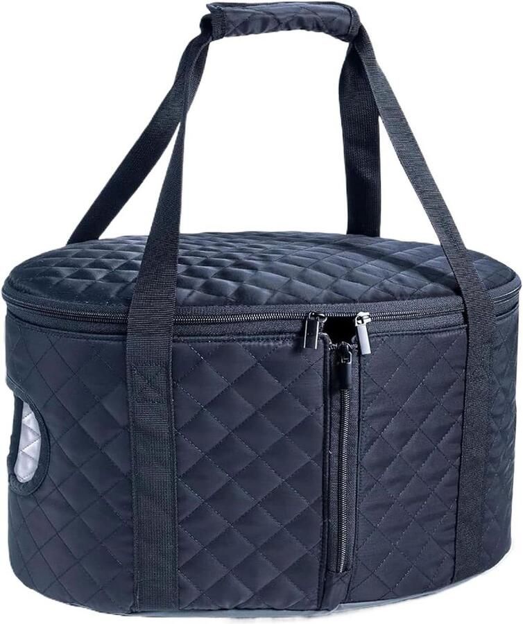 Slow Cooker Tas Geïsoleerde Voering Maaltijden Vervoeren Functioneel Gespontwerp 43 x 28 x 6 cm