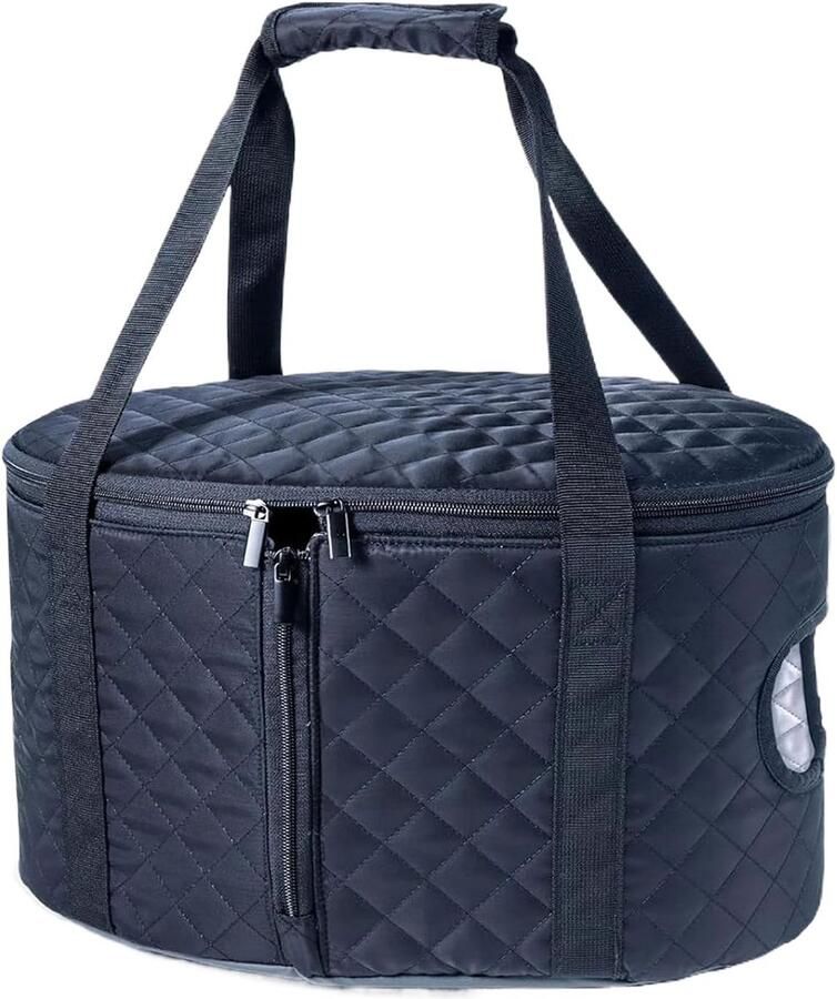 Slow Cooker Tas Kookpot Draagtas Veilig Vervoer Geïsoleerd Herbruikbaar 43x28x6 cm