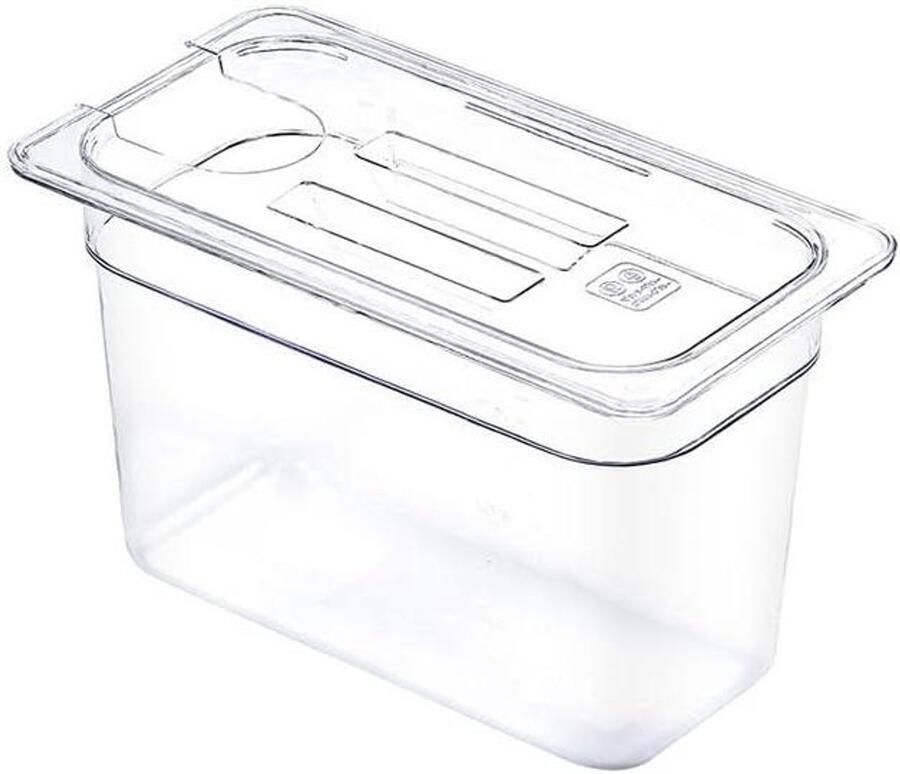Slow Cooker Watertank Sous Vide Container Precisie Koken Geïntegreerde Meetschaal 6L Capaciteit Transparant