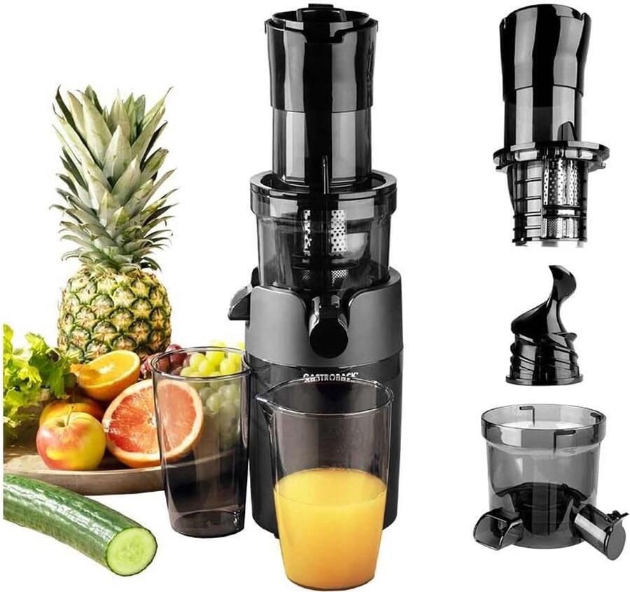 Slow Juicer voor Koudgeperst Sap Vitaal en Vers Fruit- en Groentesap Maken
