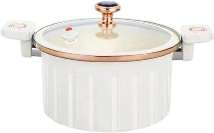 Slow Stew Pot Micro Pressure Pot Soeppan Thuis Kookpot Multi Functionele Non Stick Pot Dubbele Oor Soeppan