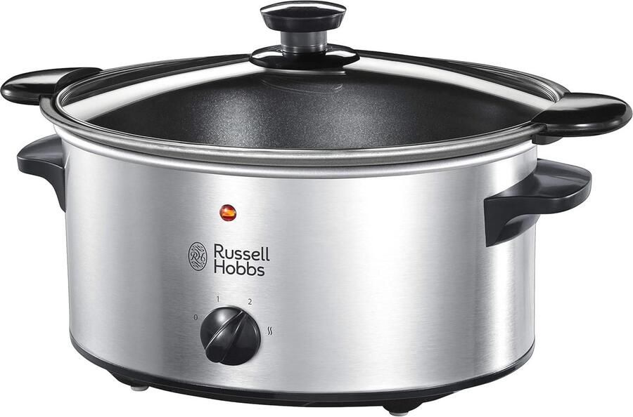 Slowcooker 3 5L voor 4 porties Perfect voor Vlees Vis en Groenten