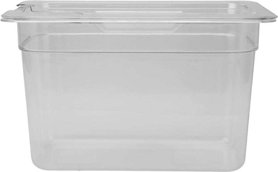 Slowcooker Container Waterbad Bak Lage Temperatuur Koken Grote Capaciteit 69L 36x23x19 cm Transparant