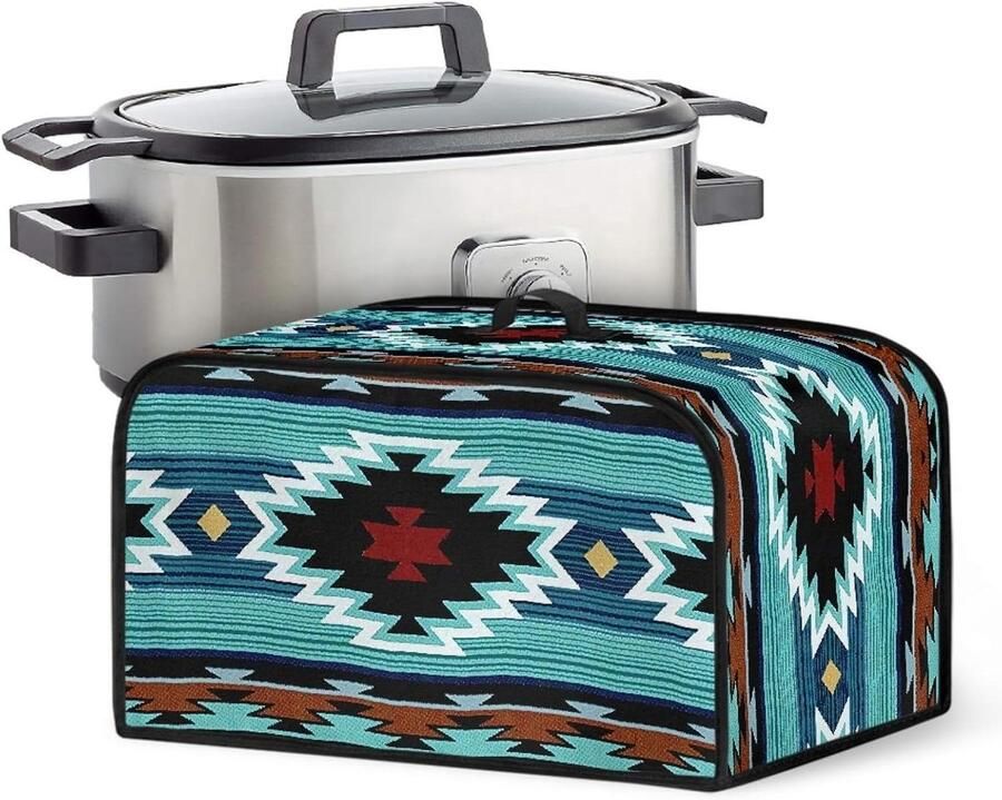 Slowcooker Cover Crock Pot Hoes Keuken Organiseren Met Opbergvakken 43x28x25 cm Aztec Stijl