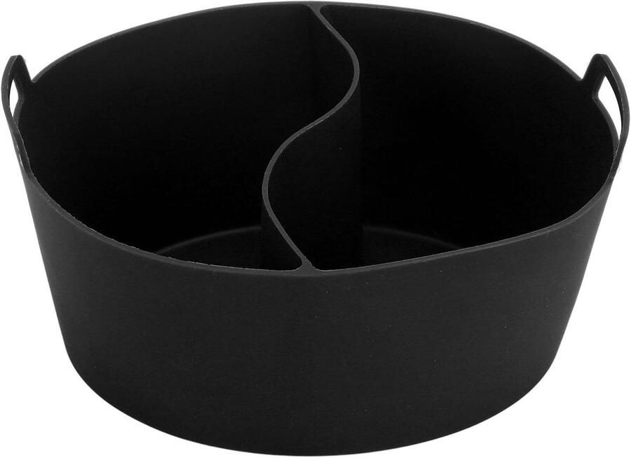 Slowcooker Divider Insert Pot Liner Twee Maaltijden Koken Dubbele Maaltijd Bereiding