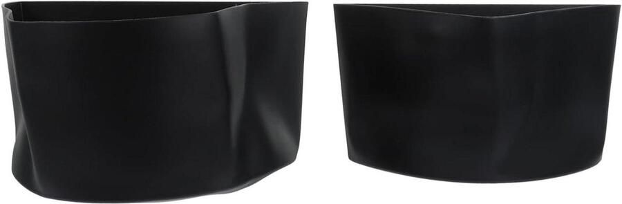 Slowcooker Inzetstukken Herbruikbare Voeringen Gemakkelijk Koken Vaatwasserbestendig 11.5 x 22 x 11.5 cm Zwart