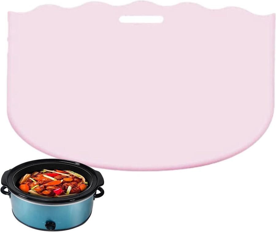 Slowcooker Inzetstukken Herbruikbare Voeringen Maaltijden Bereiden Beschermt Keramiek 6-8 Liter Roze Geel