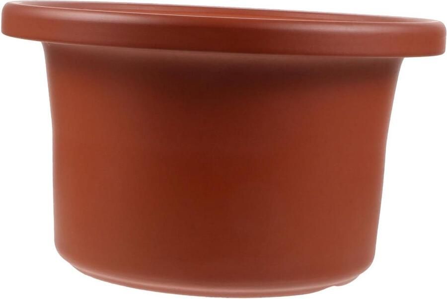 Slowcooker Keramische Inzet Binnenpot Braadpan Eenvoudig Koken Krasbestendig Materiaal 45 Liter Lichtbruin