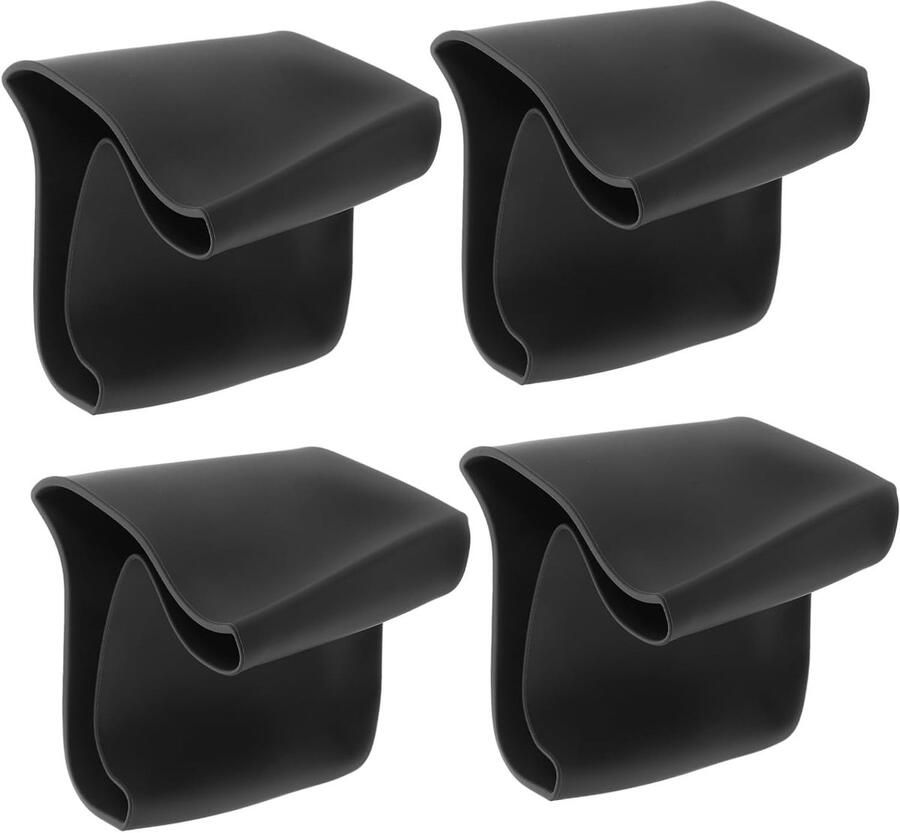 Slowcooker Liner Silicone Inzet Maaltijden Bereiden Universele Pasvorm 25 x 20 cm Zwart