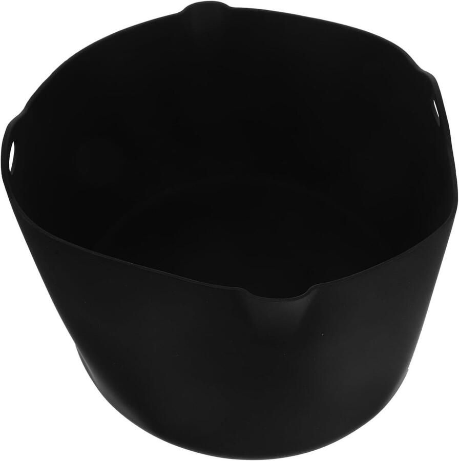 Slowcooker Liner Silicone Inzetstuk Koken en Garen Herbruikbaar en Hittebestendig 27x19x11.8CM Zwart
