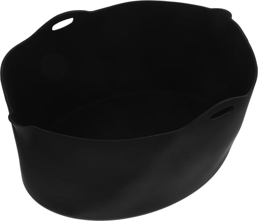 Slowcooker Liner Voedselveilige Inzet Dagelijks Koken Morsbestendig Ontwerp 27x19x11.8CM Zwart