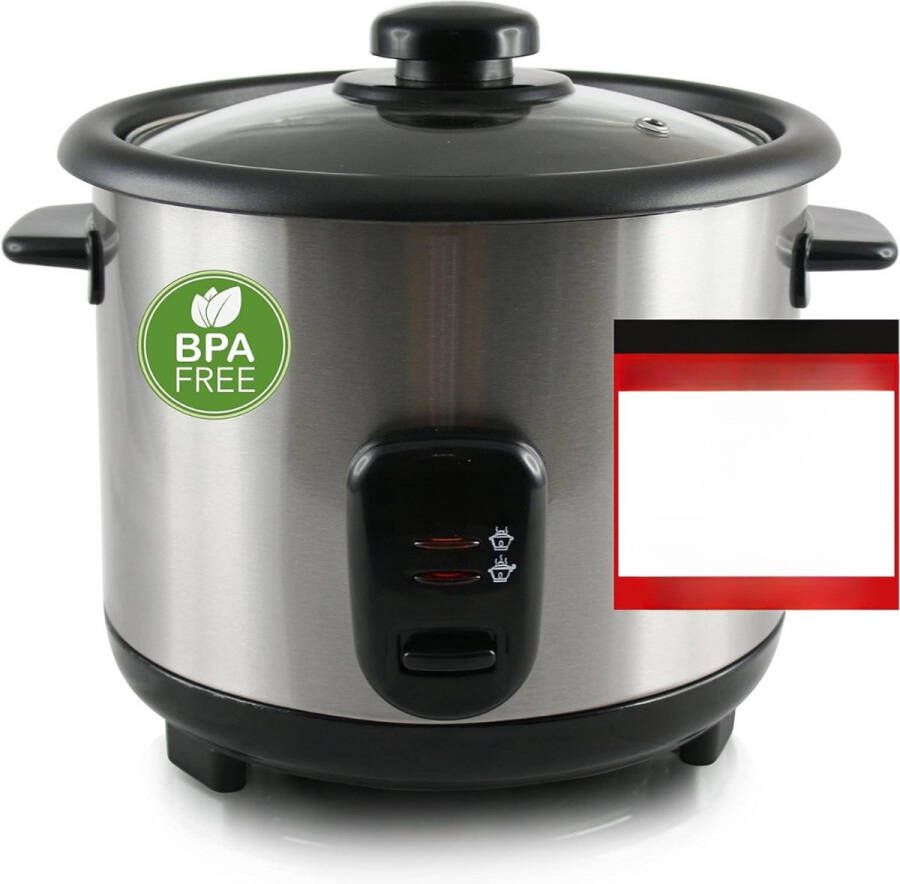 Slowcooker Met Timer Digitale Slowcooker Met Timer Programmeerbare Slowcooker 1.5 L 500 W Hotpot Elektrische Slowcooker Binnenpan Keramische Binnenpan Timerfunctie Warmhoudfunctie Snelkookpan Rijstkoker RVS