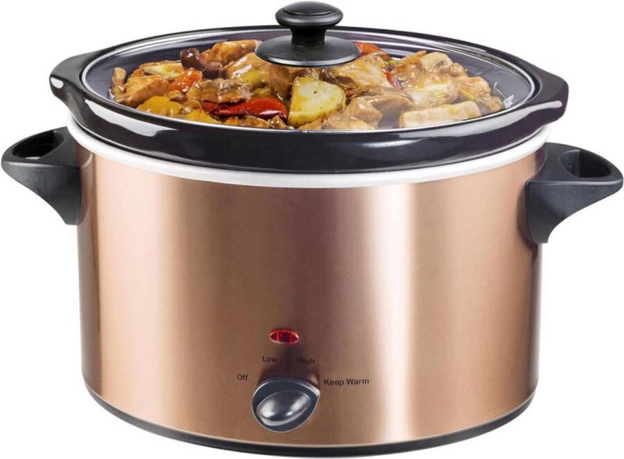 Slowcooker Met Timer Digitale Slowcooker Met Timer Programmeerbare Slowcooker Hotpot Elektrische Slowcooker Binnenpan Keramische Binnenpan Timerfunctie Warmhoudfunctie Snelkookpan Rijstkoker RVS