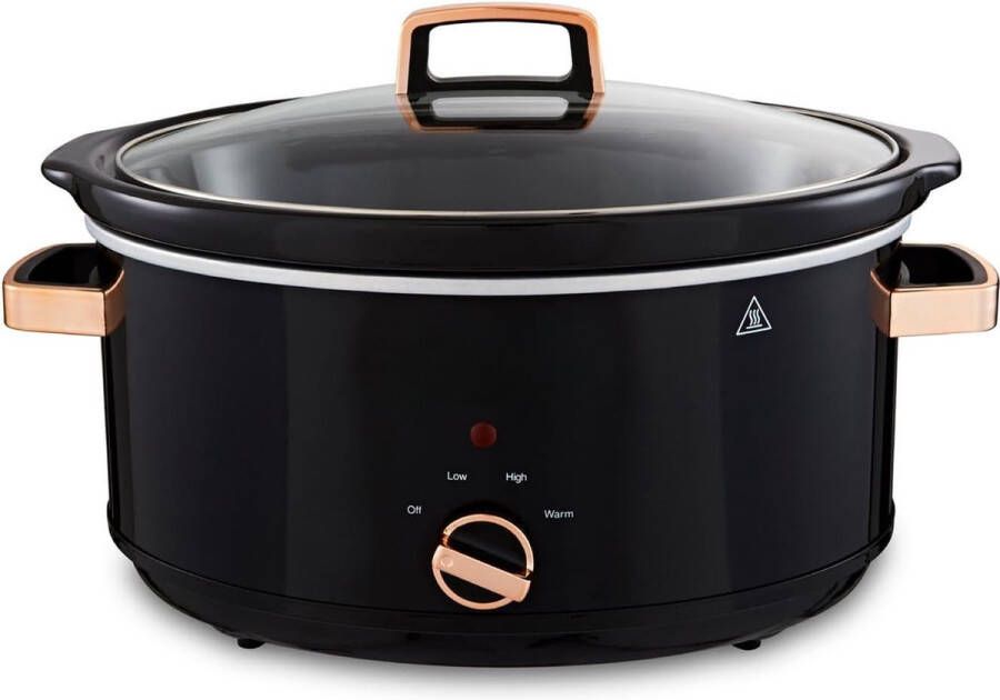 Slowcooker met Timer Programmeerbare slowcooker Elektrische slowcooker Digitale slowcooker Binnenpan Eten